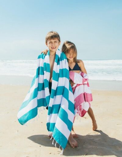 Toalha Praia Porto Fino 100% Cottone