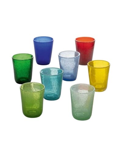 Copos Italianos Bolhas/Soprado A Boca