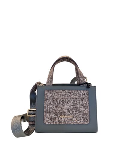 Bolsa Italiana Borbonese Couro Natural