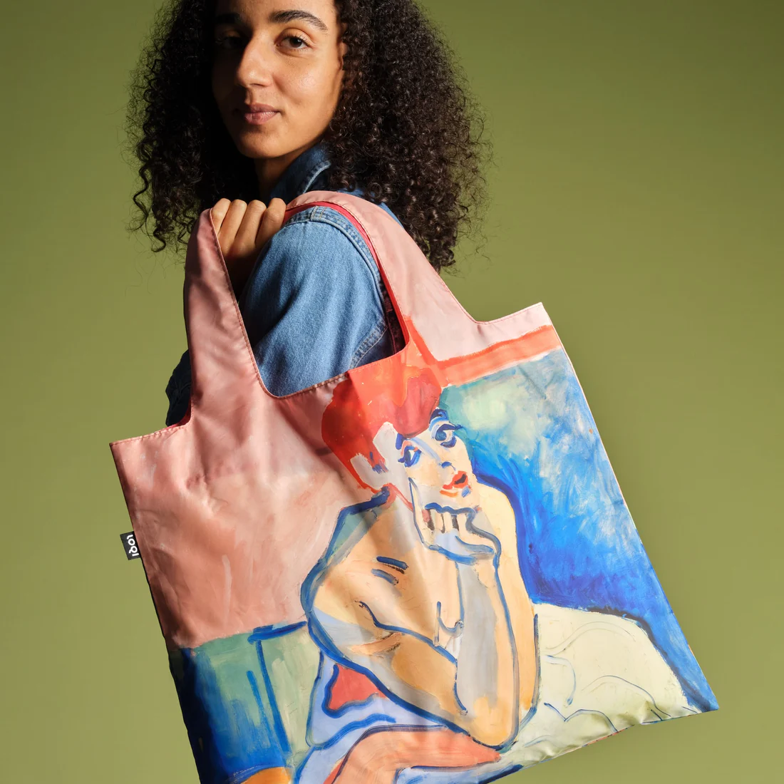 Ecobag André Derain Woman in a Chemise LOQI - Imagem 3