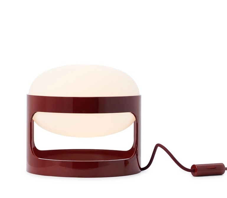 KD28 Candeeiro de Mesa Burgundy Kartell